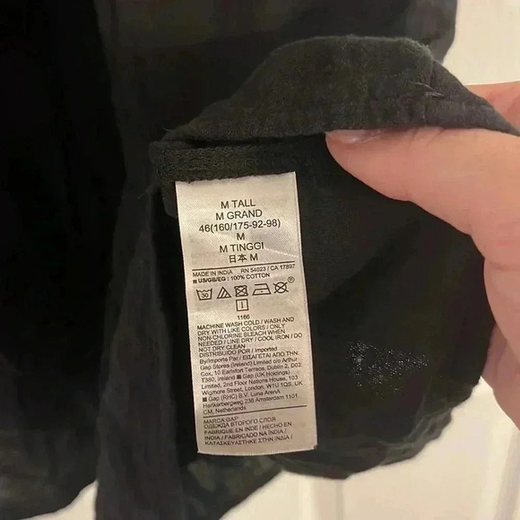 NWT Gap 100% Cotton Flare Dress - Picture 3 of 3